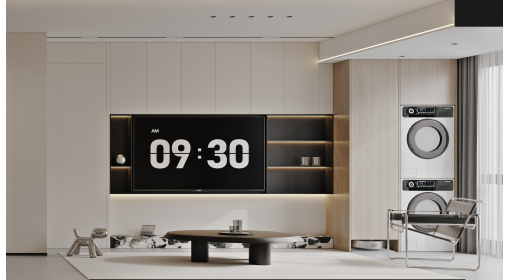 臺州·廣鑫名苑120m2現(xiàn)代極簡風(fēng)格三居室