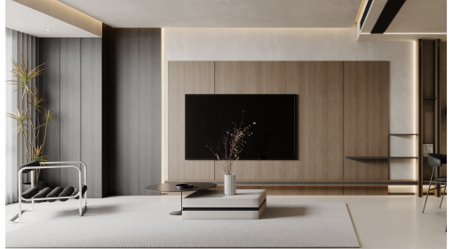 臺(tái)州·玖樾府104m2現(xiàn)代簡(jiǎn)約風(fēng)格兩居室