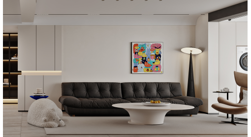 臺(tái)州·開元山莊160m2現(xiàn)代意式風(fēng)格三居室