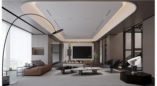 臺州·桃花源500m2意式輕奢風(fēng)格