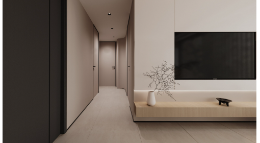 臺州·云樾觀嶺143m2現(xiàn)代風格四居室