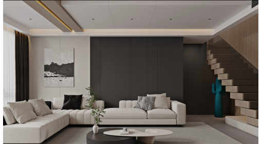 臺(tái)州·京都御府145m2現(xiàn)代意式風(fēng)格兩居室