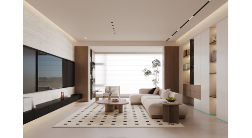 臺州·雲(yún)起玖瓏122m2現(xiàn)代風(fēng)格