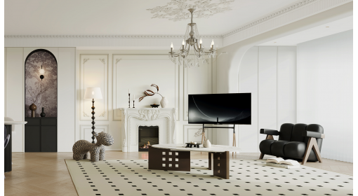 臺州·雲(yún)起玖瓏122m2現(xiàn)代法式風(fēng)格