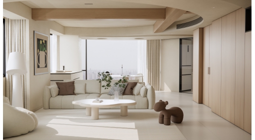 臺州·橫湖麗苑130m2現(xiàn)代極簡風(fēng)格