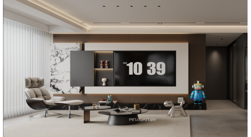 臺州·環(huán)湖佳苑143m2現(xiàn)代風(fēng)格