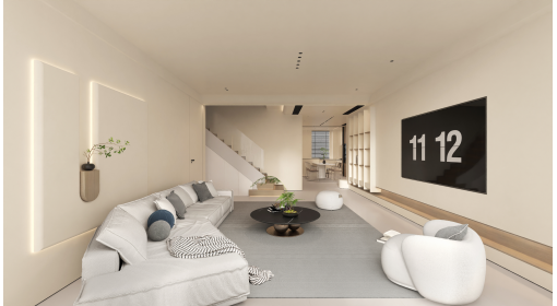 臺州·京都御府145m2現(xiàn)代極簡風(fēng)格躍層