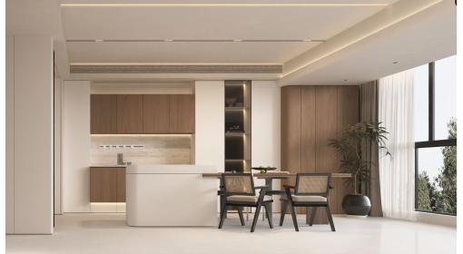 臺州·云樾玖溪200m2原木侘寂風格疊墅